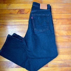 Levi’s ribcage straight ankle